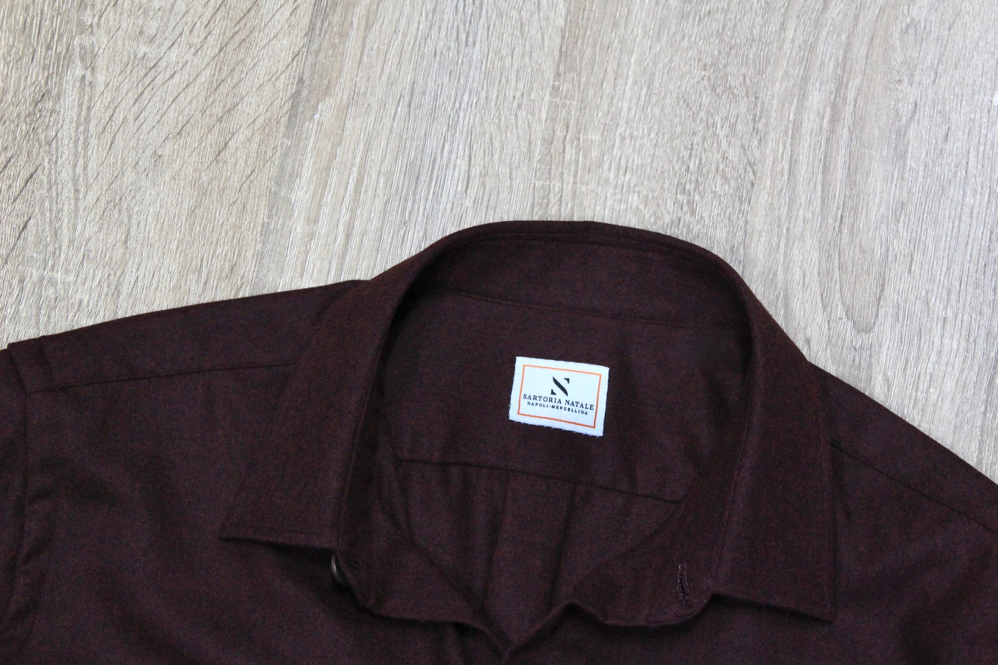 Sartoria Natale Overshirt 100% Premium Wool